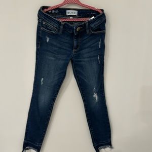 DL1961 Blue Jeans size 7 girls.
